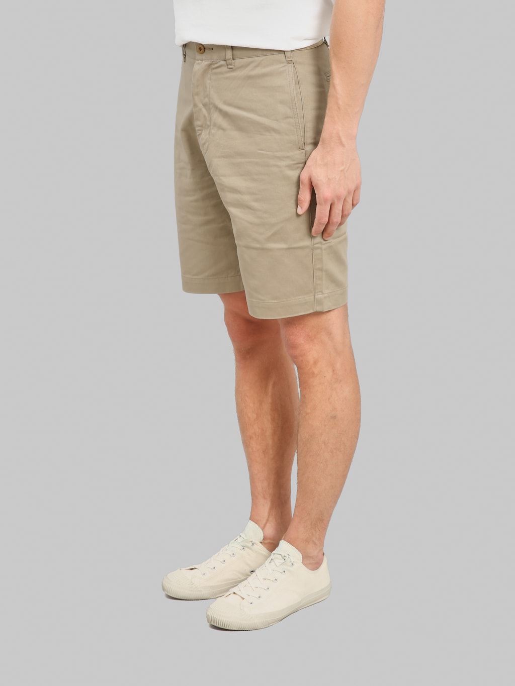 Studio D'Artisan 1925 Chino Shorts Beige