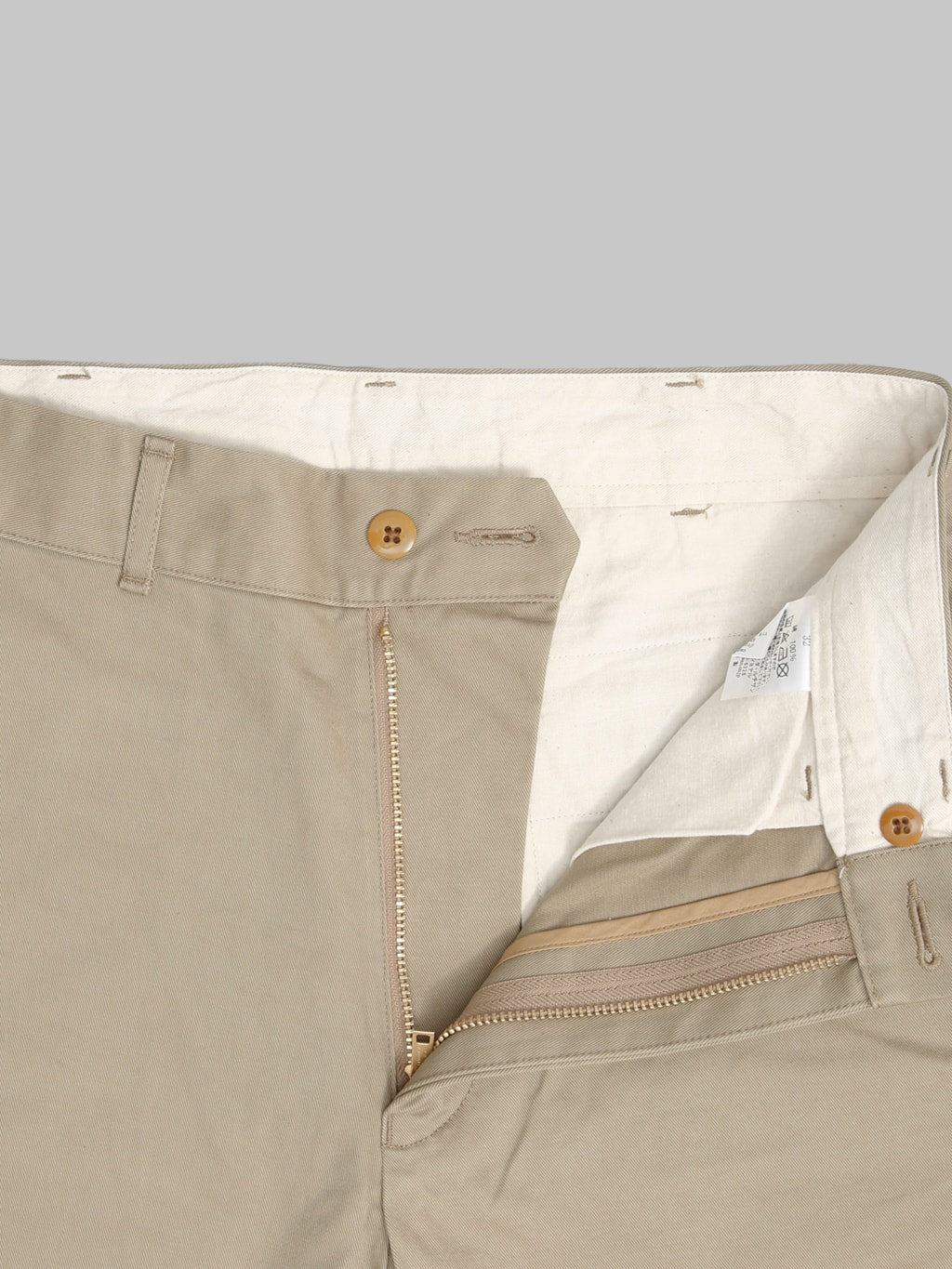 Studio D'Artisan 1925 Chino Shorts Beige