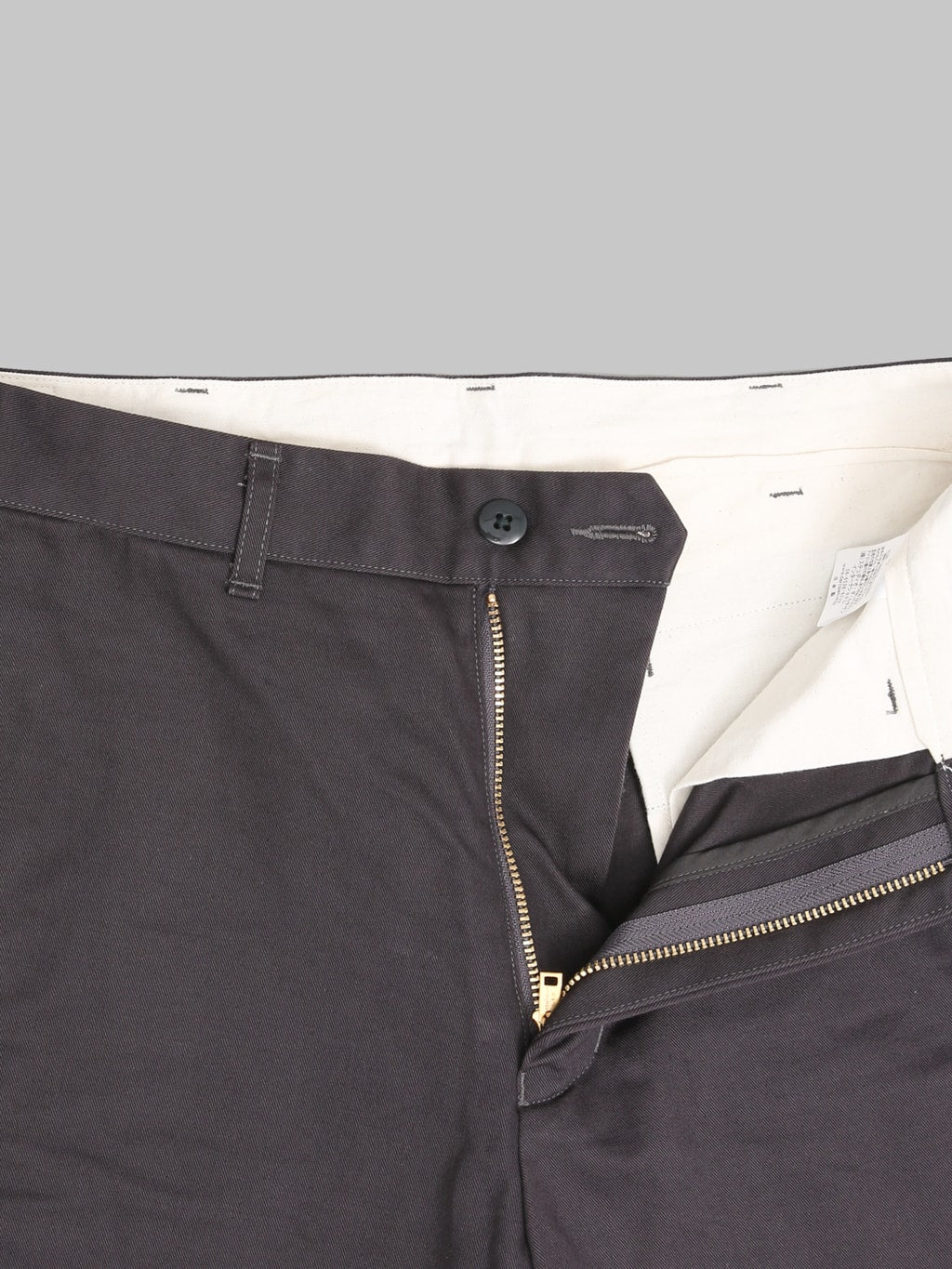 Studio D'Artisan 1925 Chino Shorts Carbon Black