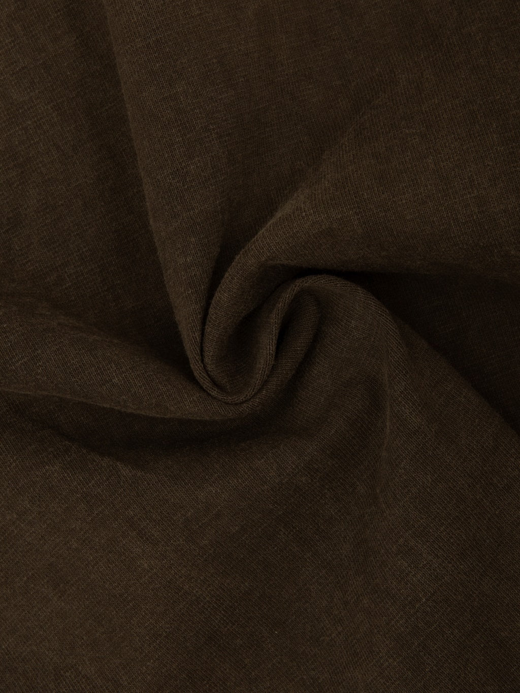 Studio D'Artisan 8198 "Amami Oshima Mud-Dyed" Loopwheeled T-Shirt Dark Brown
