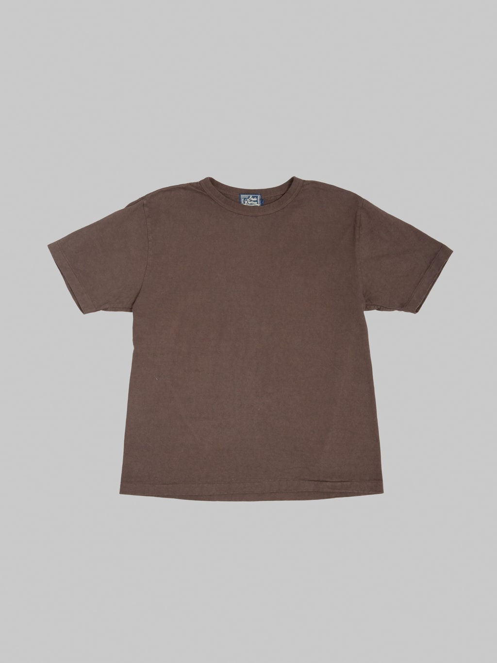 Studio D'Artisan 8204 "Ishikawadai" Tubular Jersey T-Shirt Charcoal Black