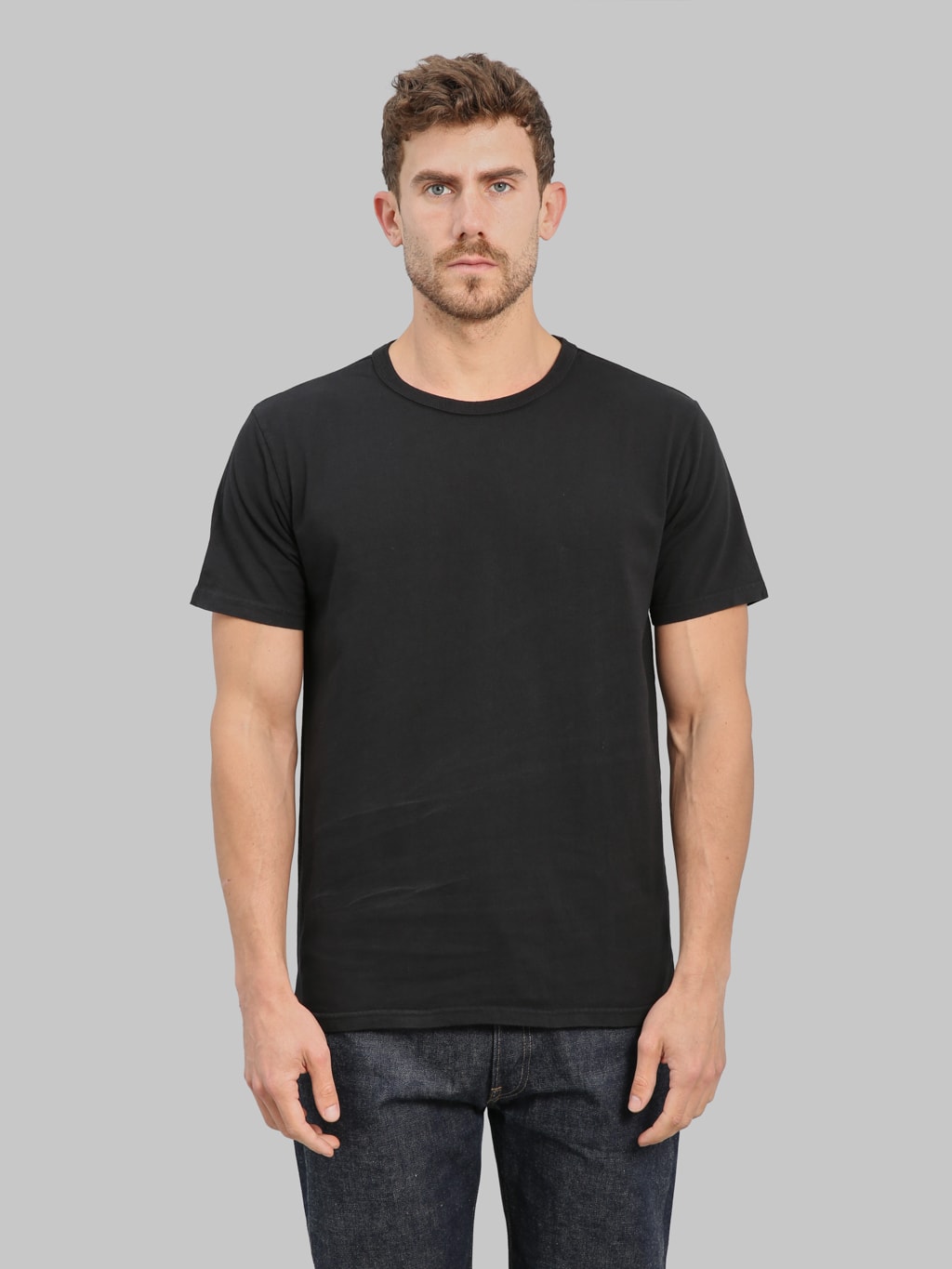 Studio D'Artisan 9912 USA Cotton T-Shirt Black