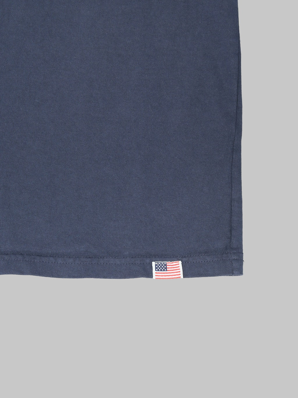 Studio DArtisan 9912 USA Cotton TShirt Navy closeup
