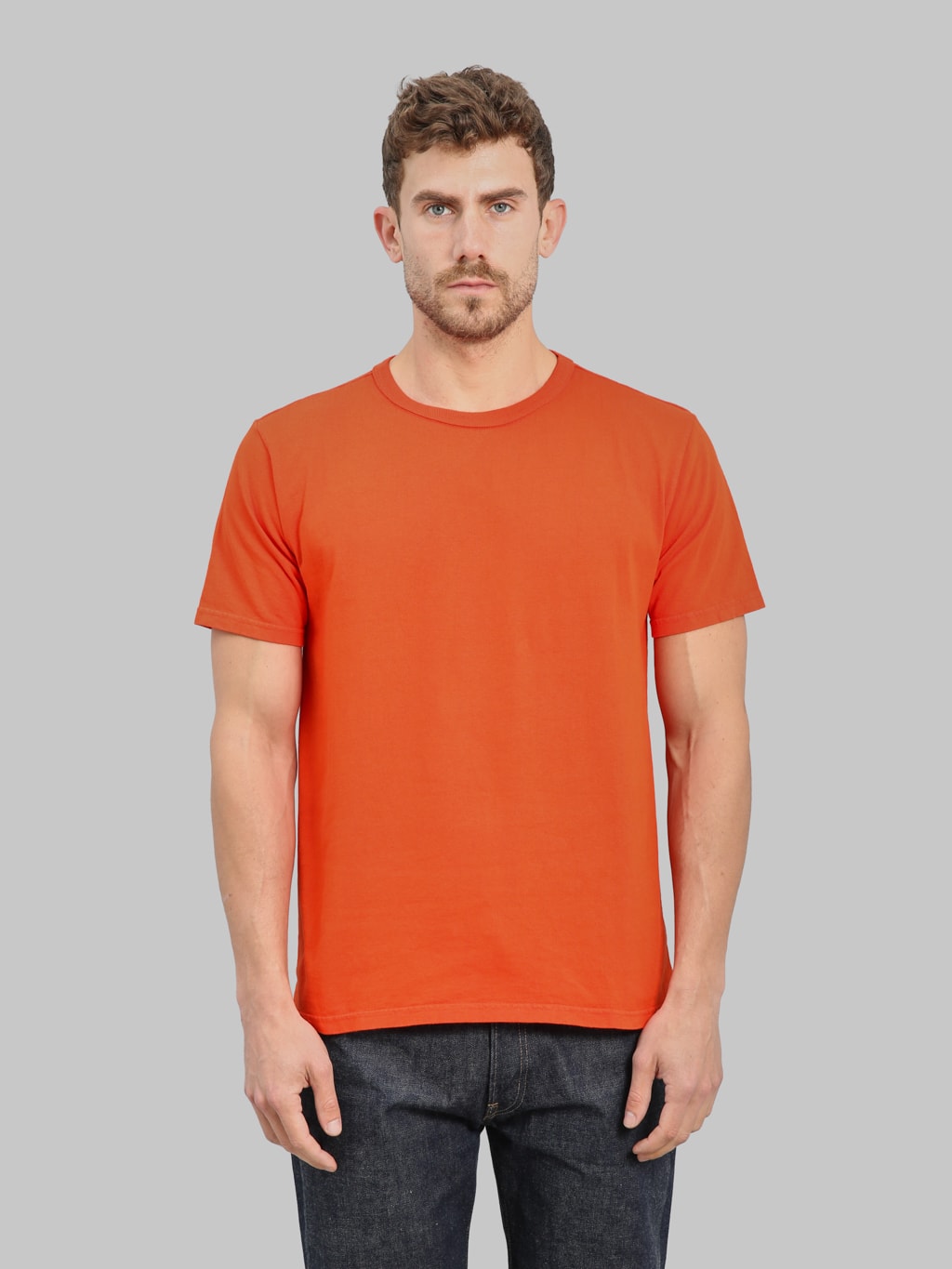 Studio D'Artisan 9912 USA Cotton T-Shirt Orange