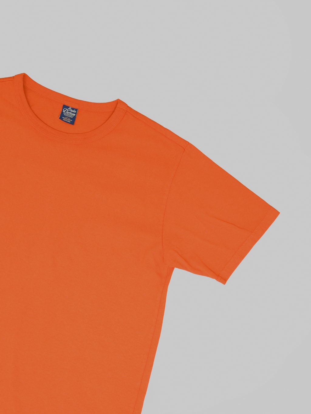 Studio DArtisan 9912 USA Cotton TShirt Orange sleeve