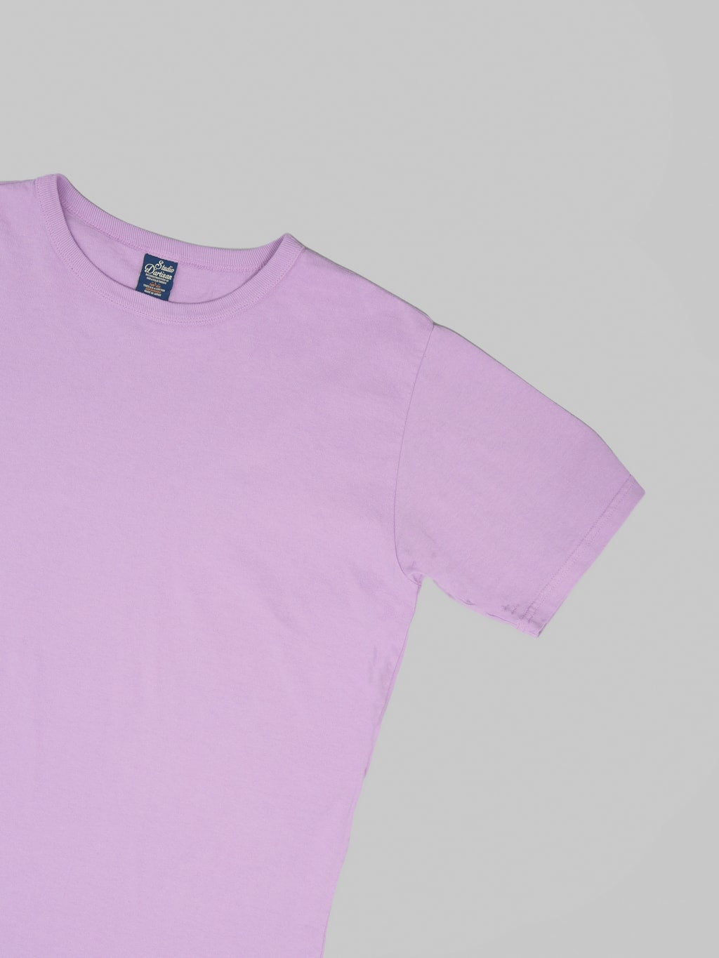 Studio DArtisan 9912 USA Cotton TShirt Purple  sleeve
