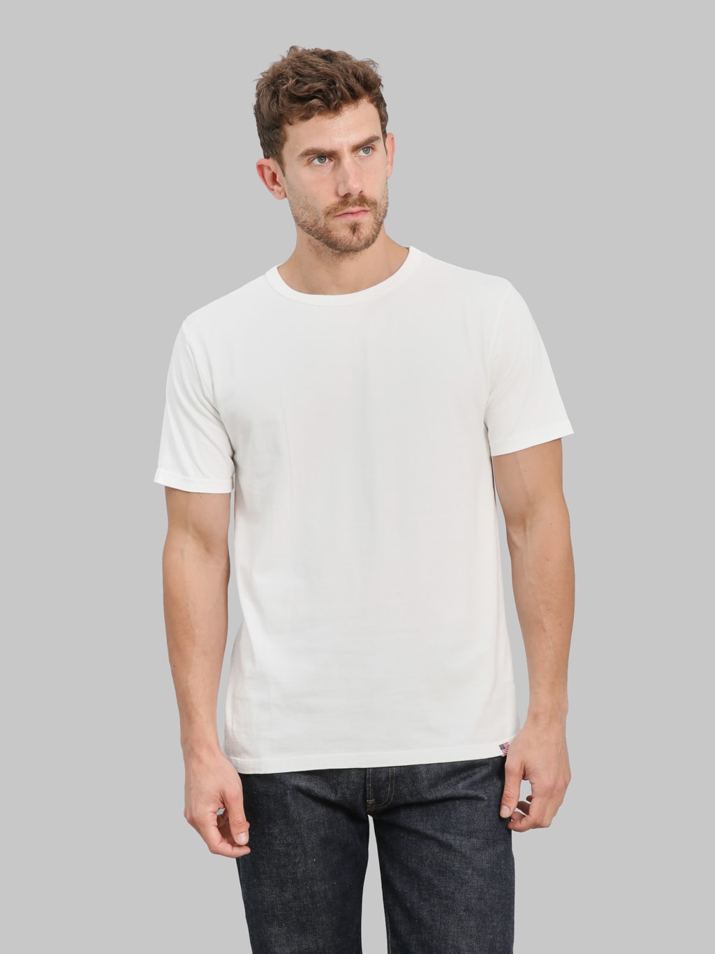 Studio D'Artisan 9912 USA Cotton T-Shirt White