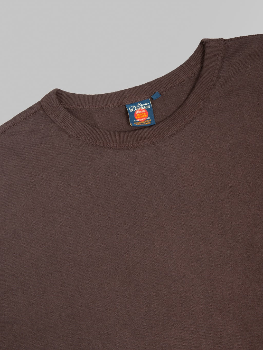 Studio D'Artisan 9913 Loopwheel T-Shirt Black