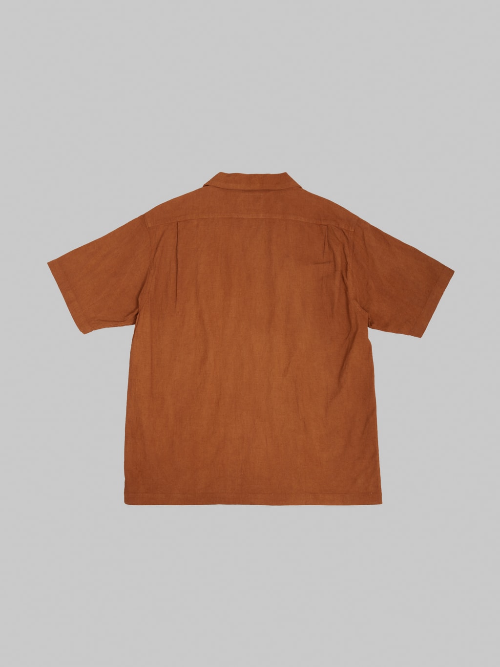 Studio D'Artisan 5739 "Amami Dorozome" Aloha Shirt Brown