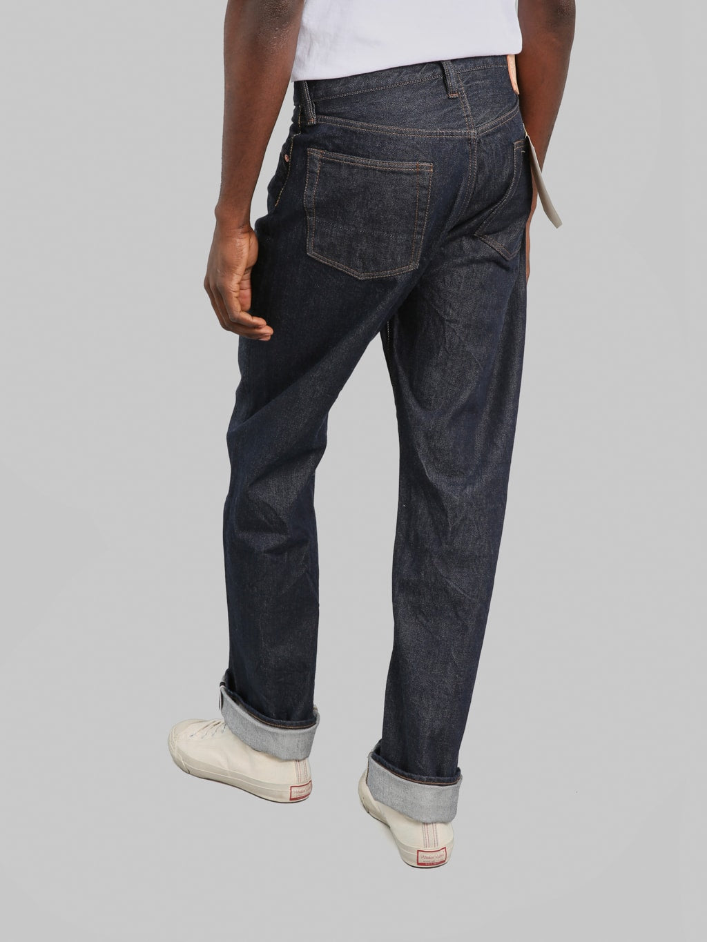 Studio D'Artisan D1922 15oz Suvin Gold Loose Straight Jeans - Redcast Heritage Co.