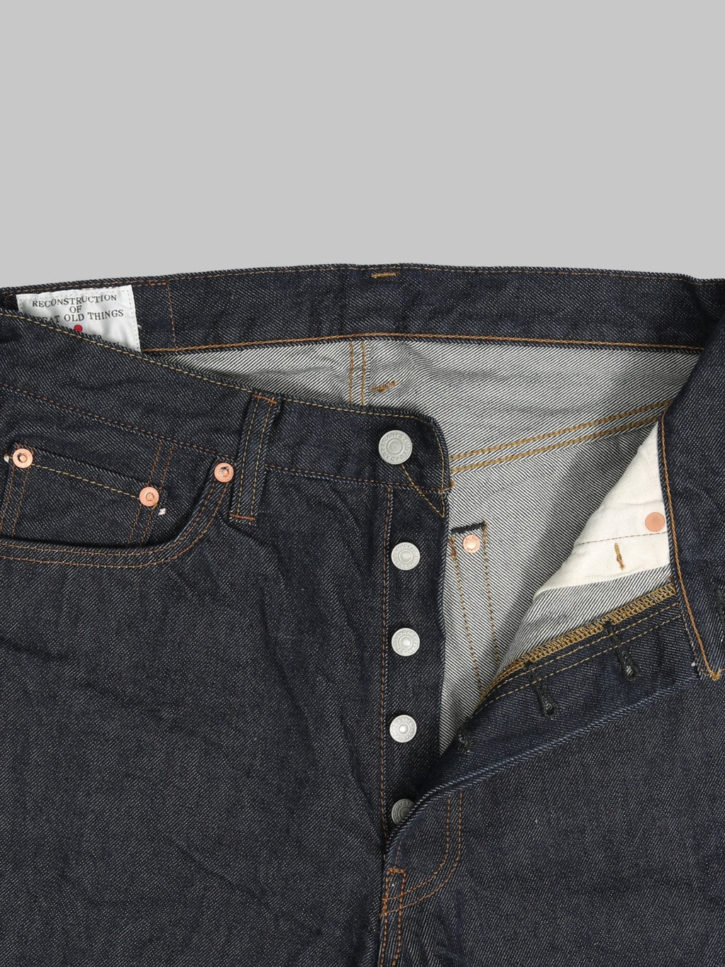 Studio D'Artisan D1922 15oz Suvin Gold Loose Straight Jeans - Redcast Heritage Co.