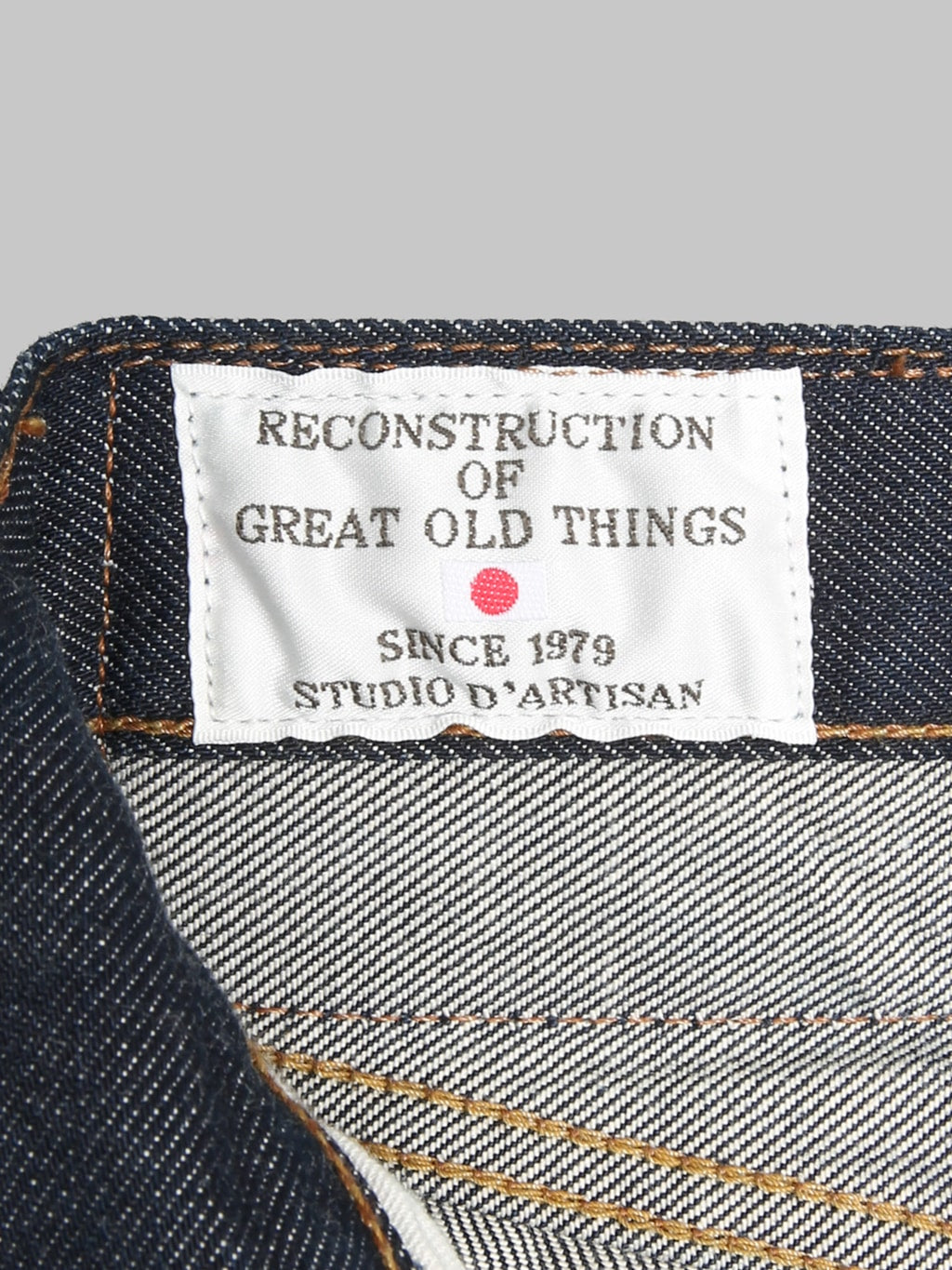 Studio D'Artisan D1922 15oz Suvin Gold Loose Straight Jeans - Redcast Heritage Co.