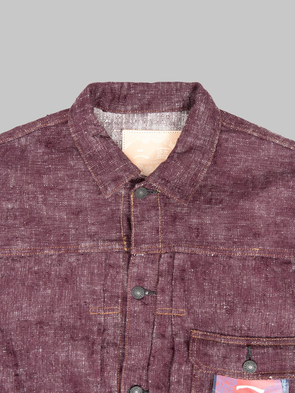 Studio D'Artisan D4614 "Futa-Ai" Denim Type I Jacket