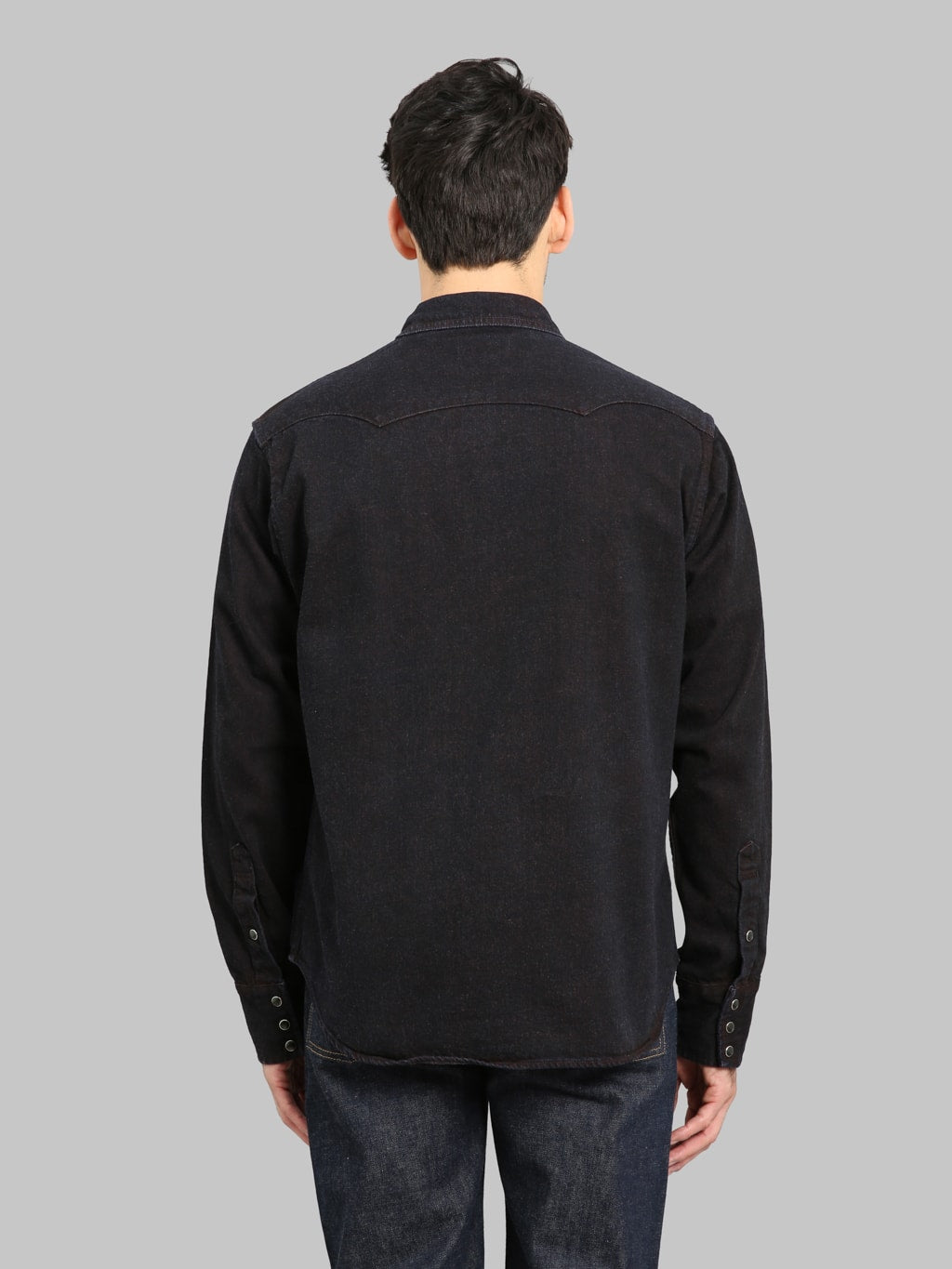 Studio D'Artisan D5727 "Bengara" Western Denim Shirt