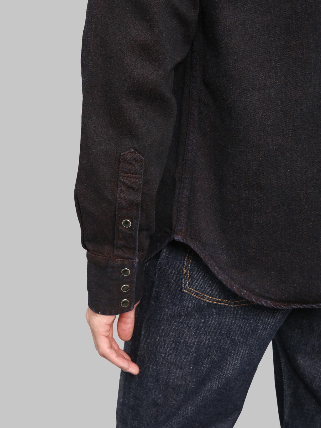 Studio D'Artisan D5727 "Bengara" Western Denim Shirt