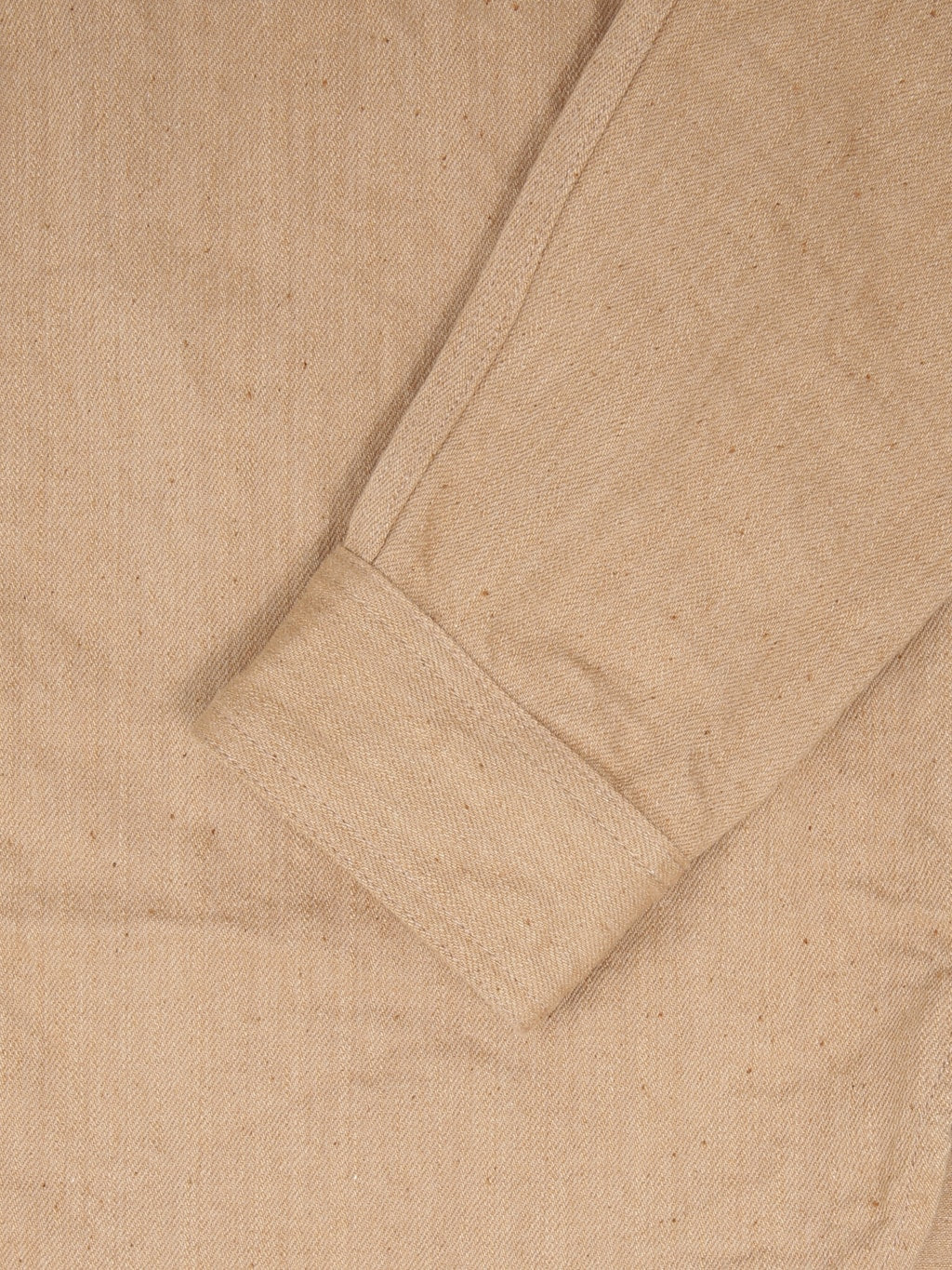 Studio DArtisan 5740 Fox Cotton Work Shirt Brown fabric closeup