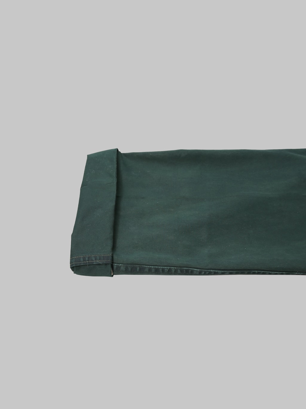 Studio DArtisan 1923 Supima Cotton Chino Pants Indigo Green one wash