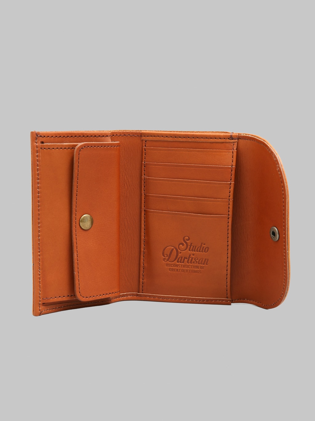 Studio D'Artisan 7576 Leather Wallet Brown