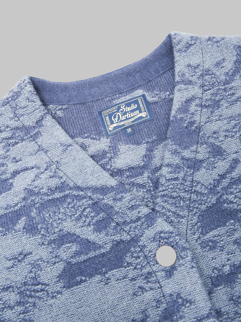 Studio D'Artisan 8184 Pig Camouflage Knit Cardigan