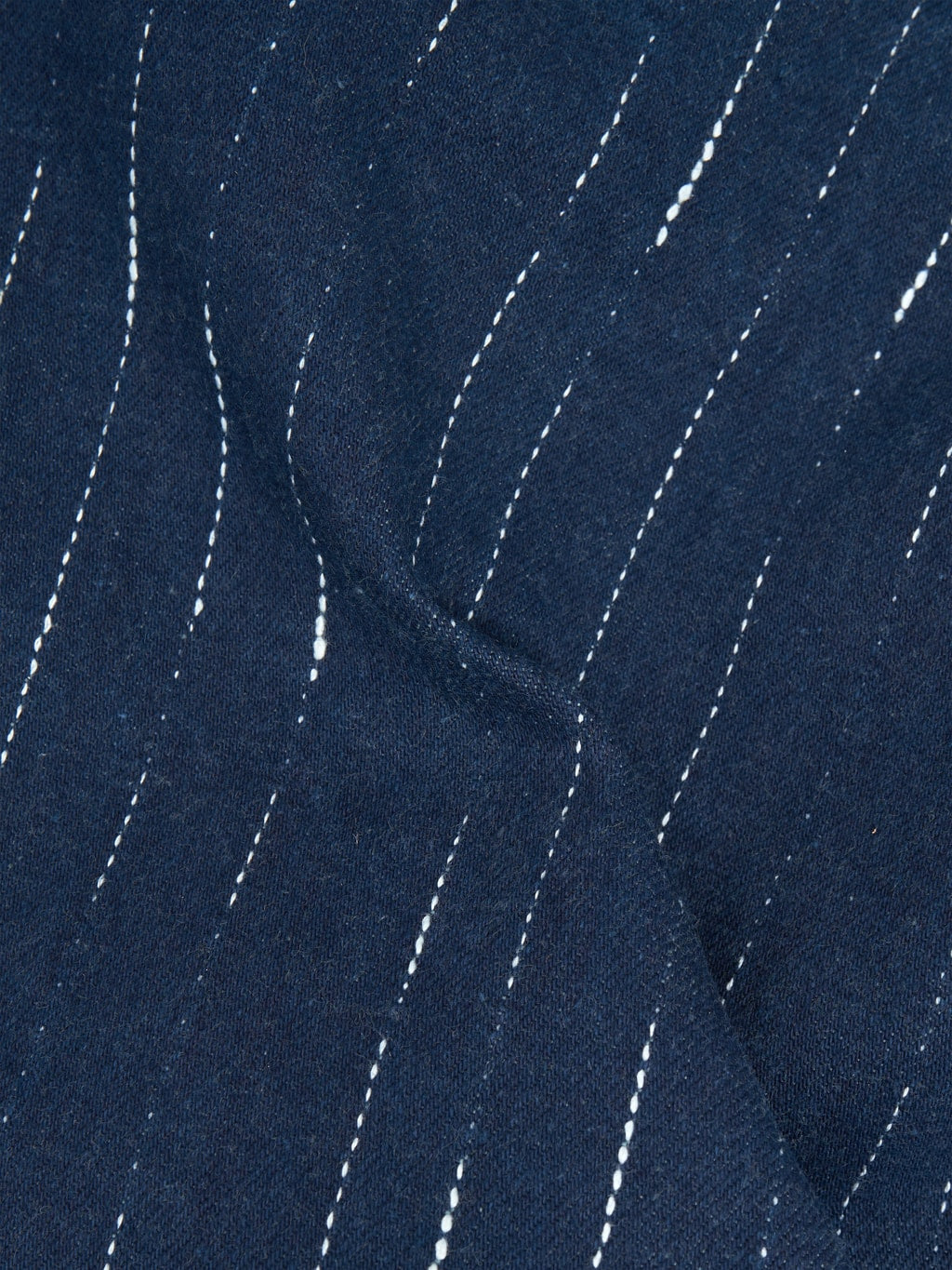 studio dartisan d1885 14oz rain kasuri tapered selvedge  texture