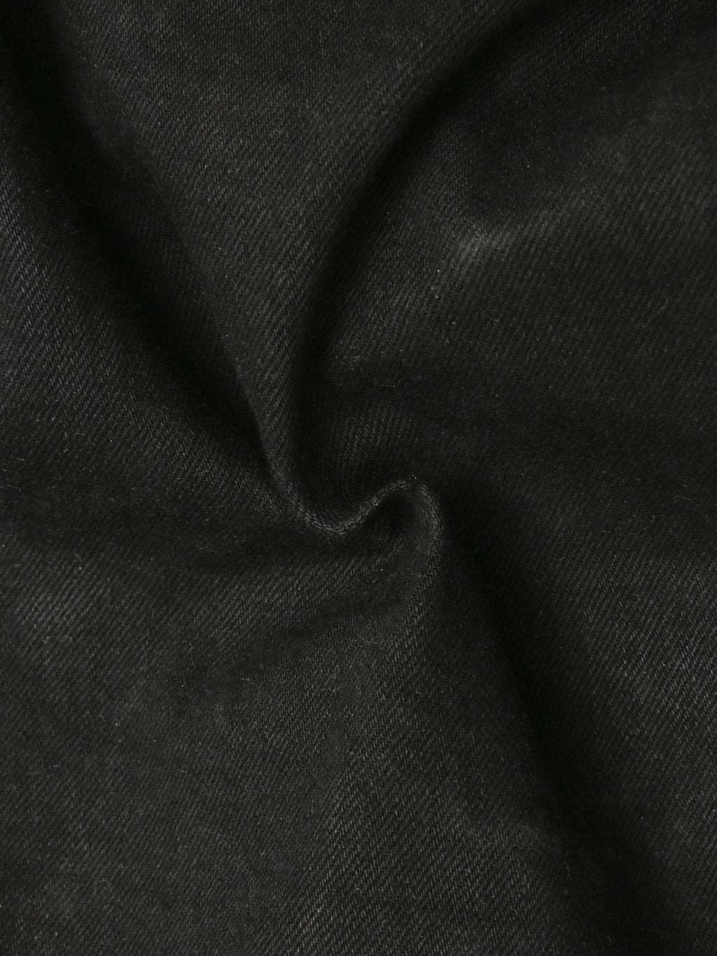 Studio DArtisan D1899 Kyoto Super Black Dyed Relaxed Tapered Jeans texture