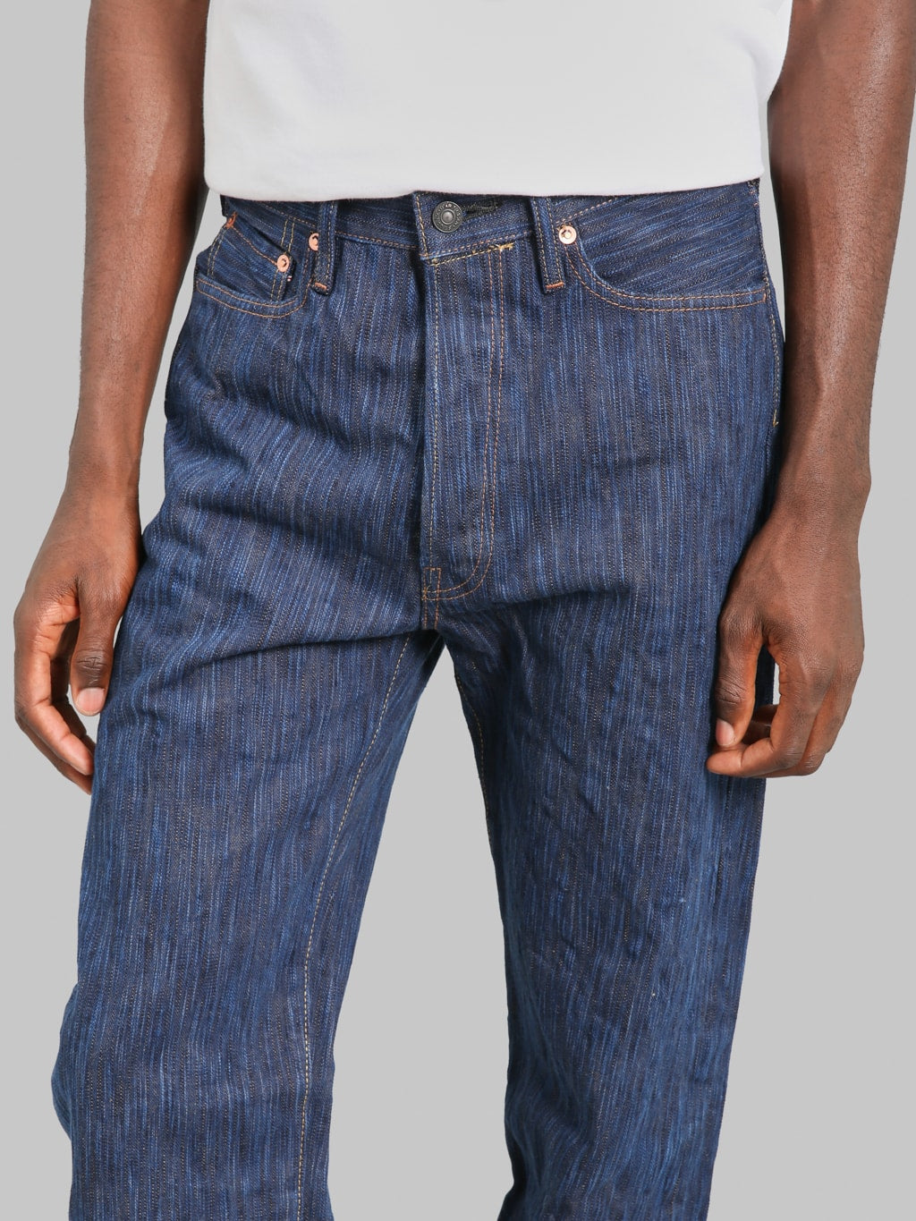 Studio D'Artisan D1905 15oz "Awa Sho-Ai Kakishibu" Regular Straight Jeans