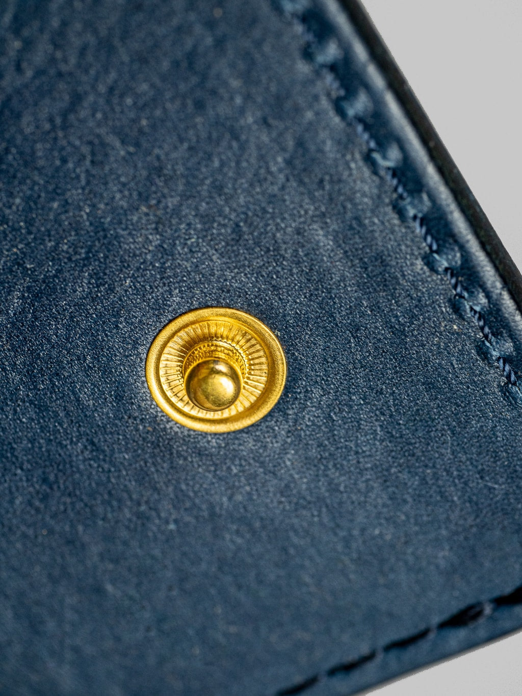 Studio Dartisan indigo leather mini wallet coin pocket
