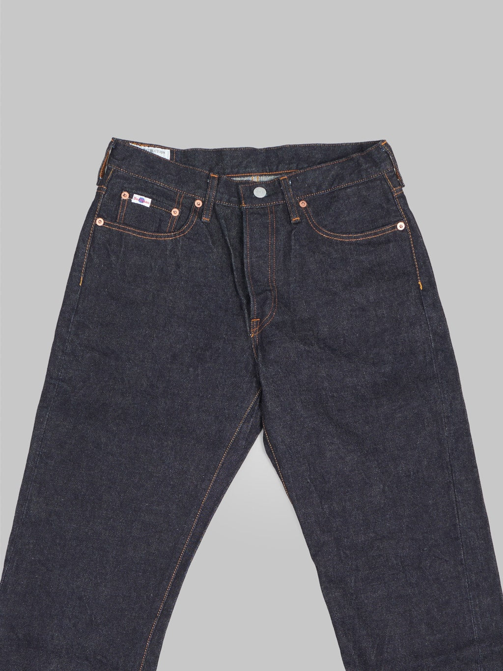 studio dartisan sd 103 15oz tight straight selvedge jeans  front details