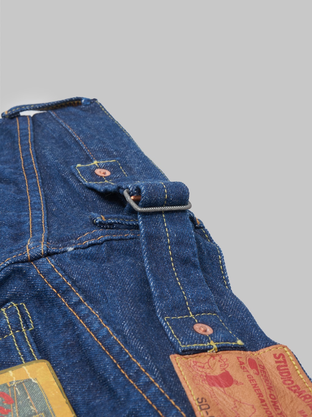 studio dartisan sd d01 the origin selvedge jeans regular straight cinch back