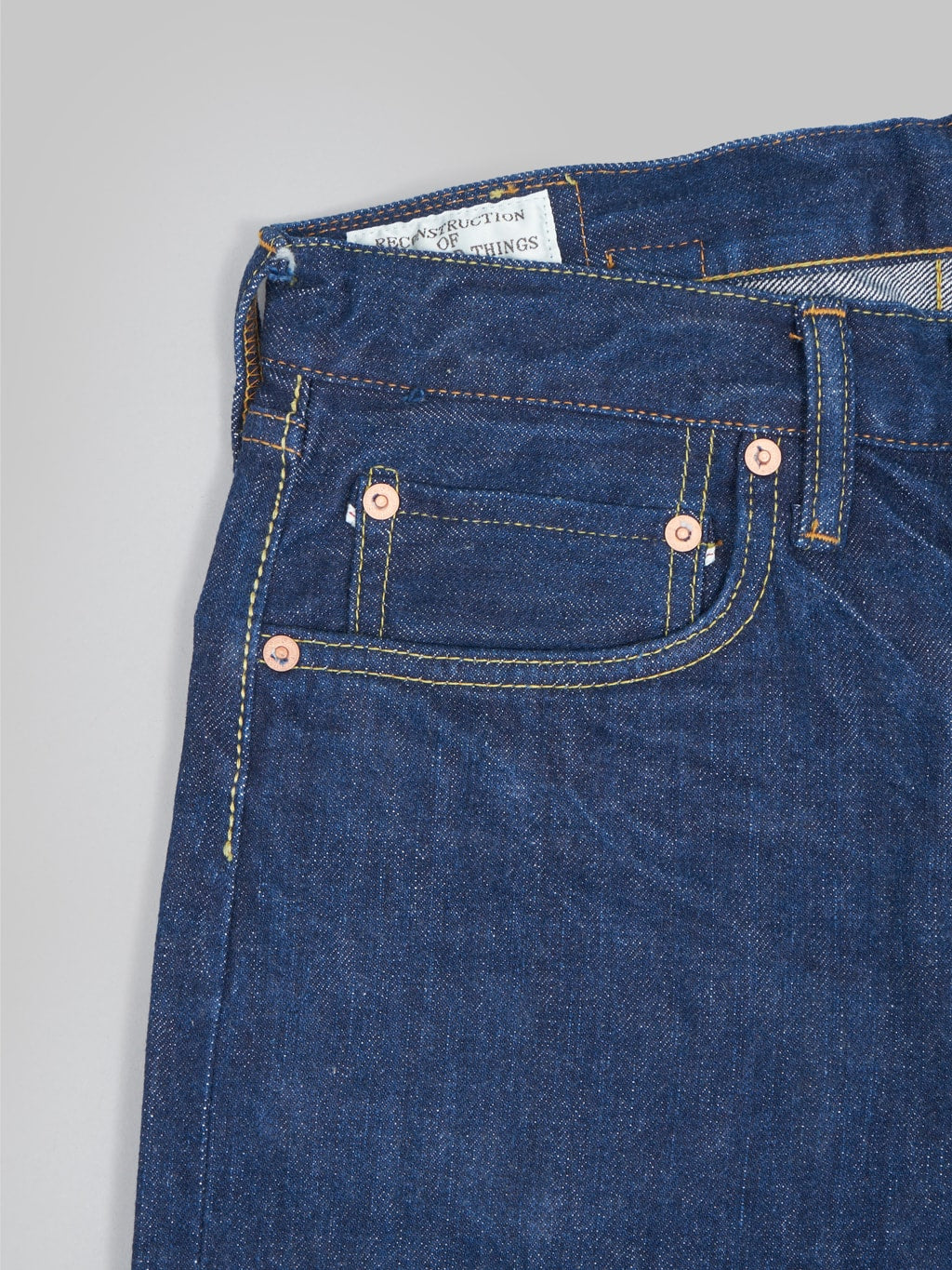 studio dartisan sd d01 the origin selvedge jeans regular straight rivets