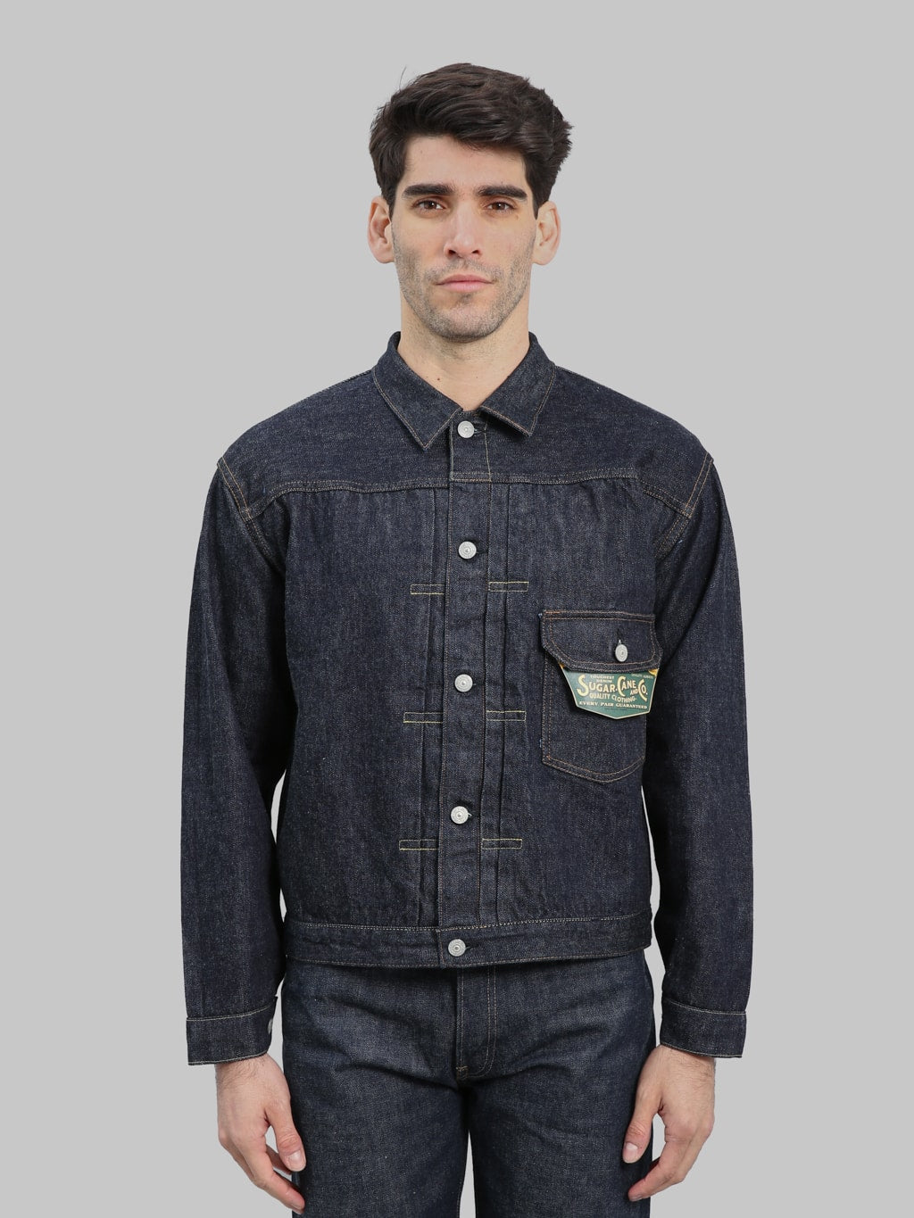 Sugar Cane 1936 13oz Denim Blouse - Redcast Heritage Co.