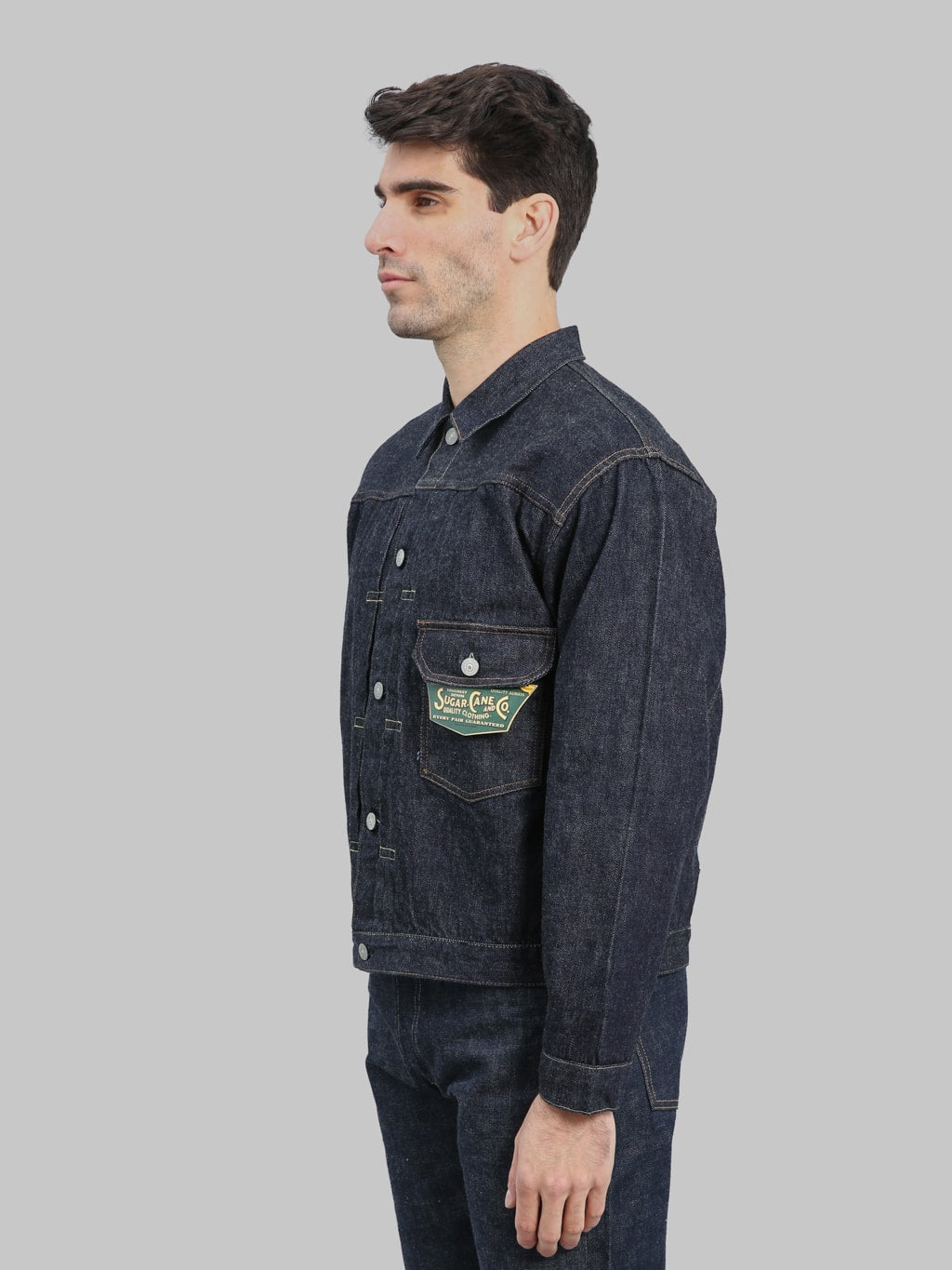 Sugar Cane 1936 13oz Denim Blouse - Redcast Heritage Co.