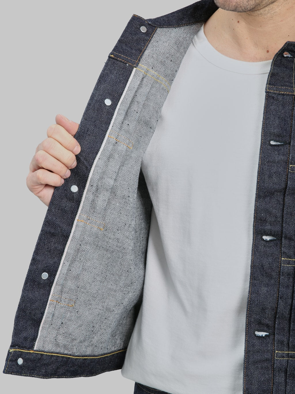 Sugar Cane 1936 13oz Denim Blouse - Redcast Heritage Co.