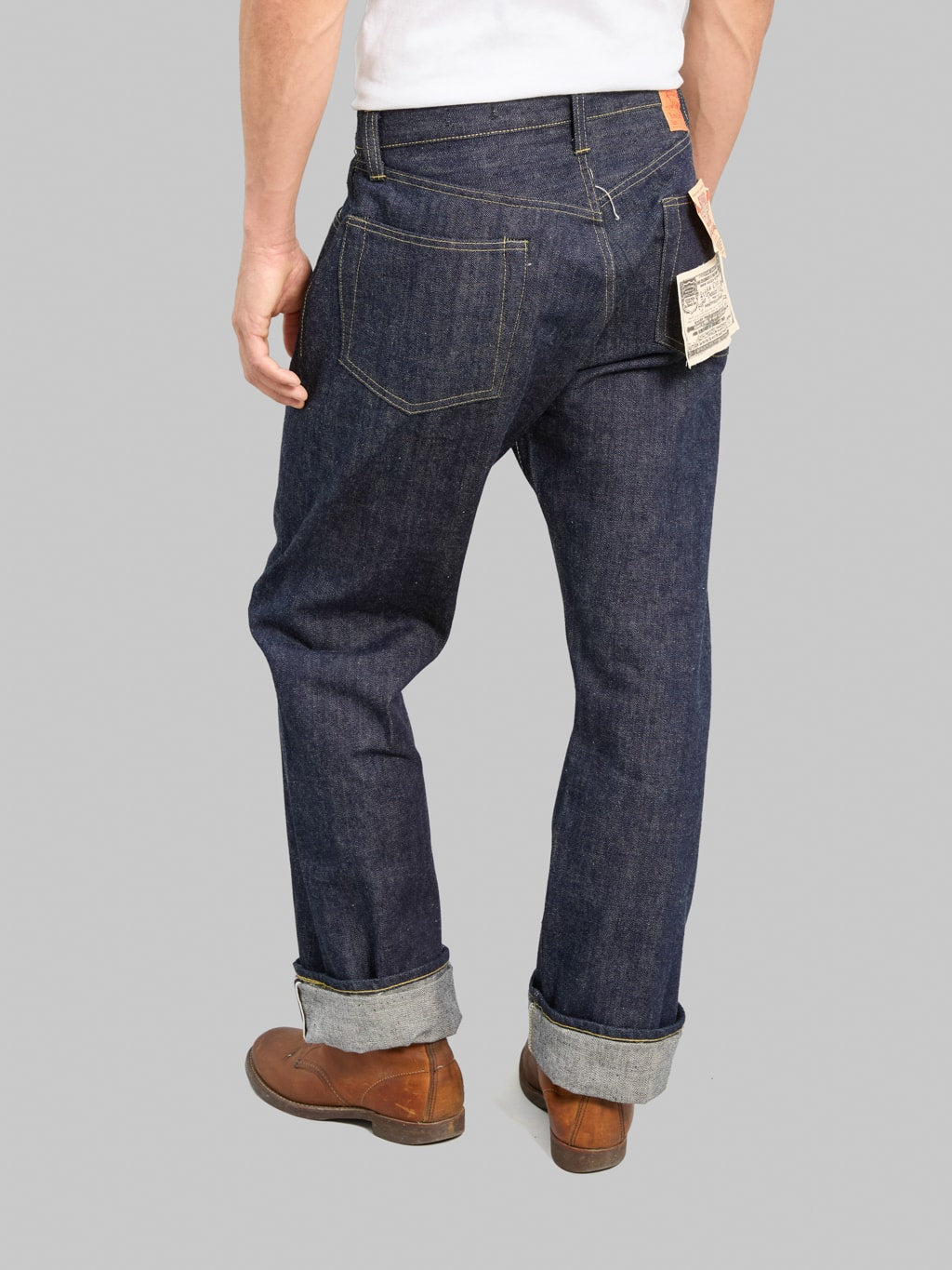 Sugar Cane 1940 Super "Denim" Collectibles #50 13.5oz Blue Denim Waist Overalls