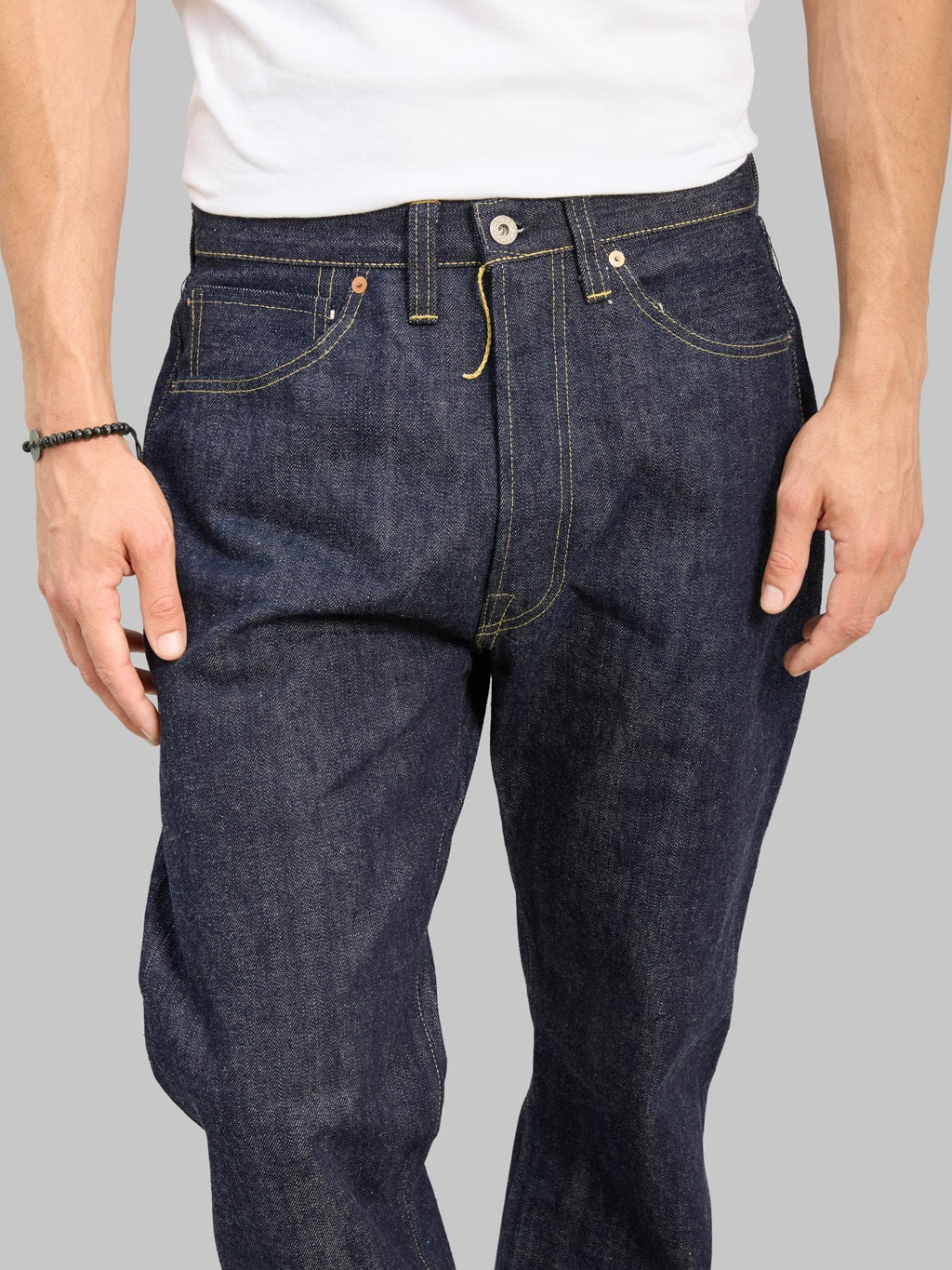Sugar Cane 1940 Super "Denim" Collectibles #50 13.5oz Blue Denim Waist Overalls