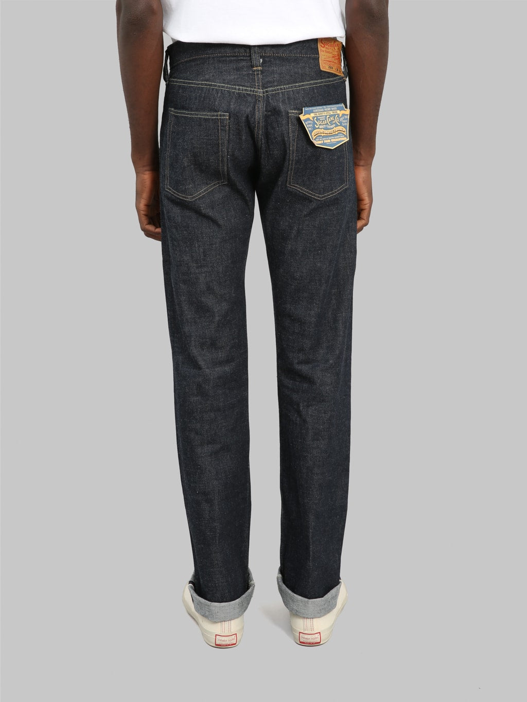 sugar cane 1947 type 2 12oz slim straight selvedge back fit