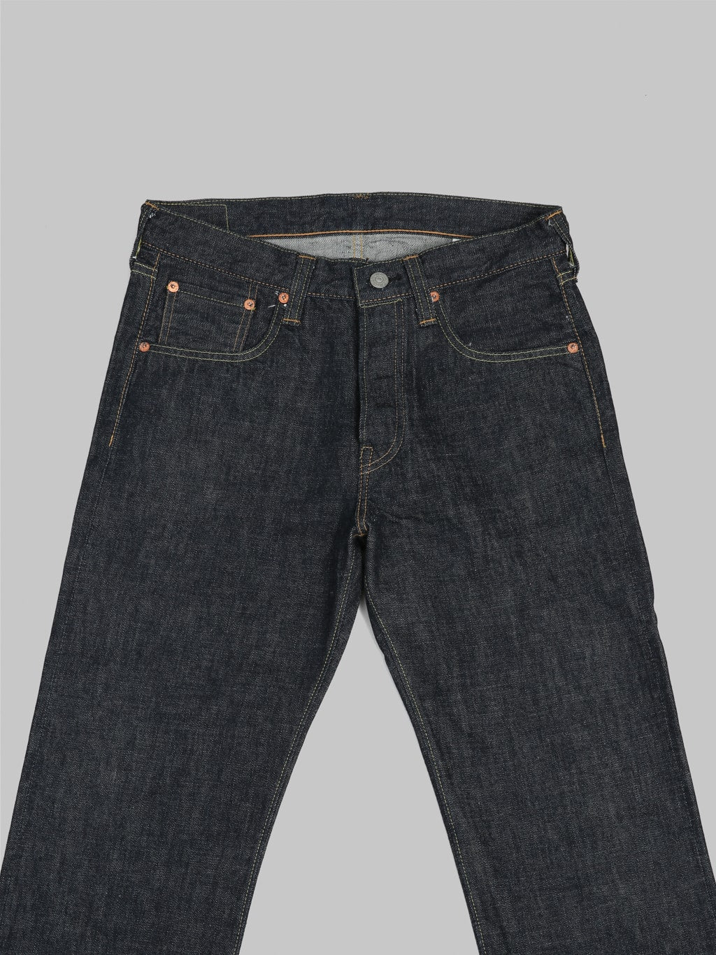 sugar cane 1947 type 2 12oz slim straight selvedge front details