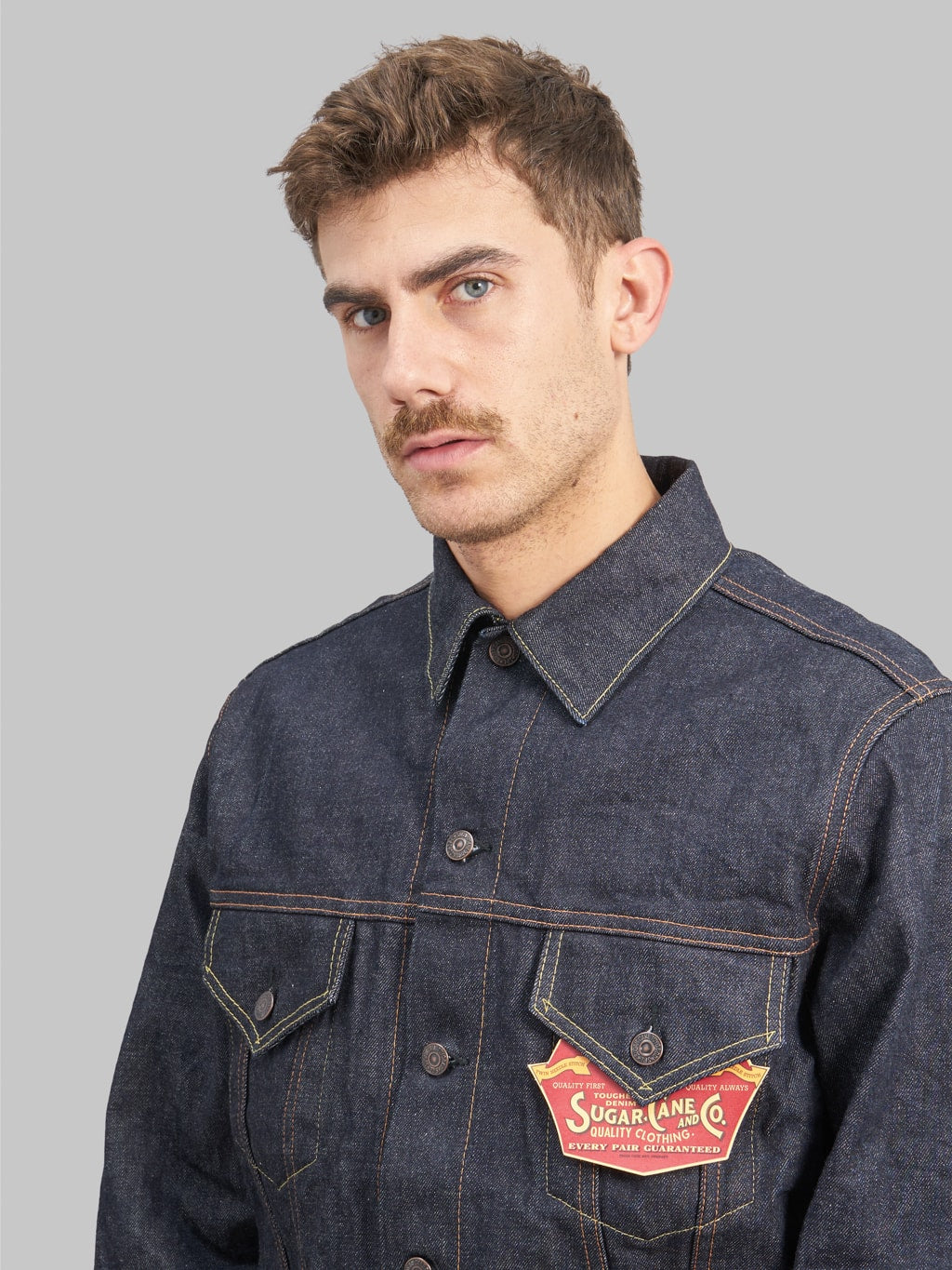 sugar cane 1962 type 3 denim jacket chest