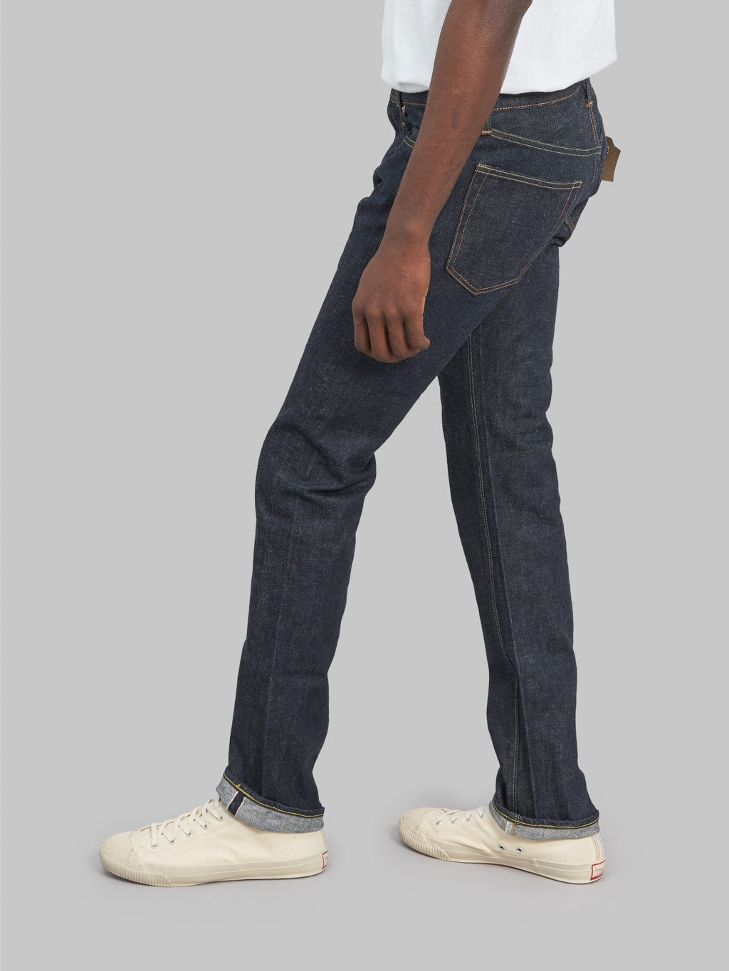 sugar cane 2014 slim tapered selvedge denim jeans fitting