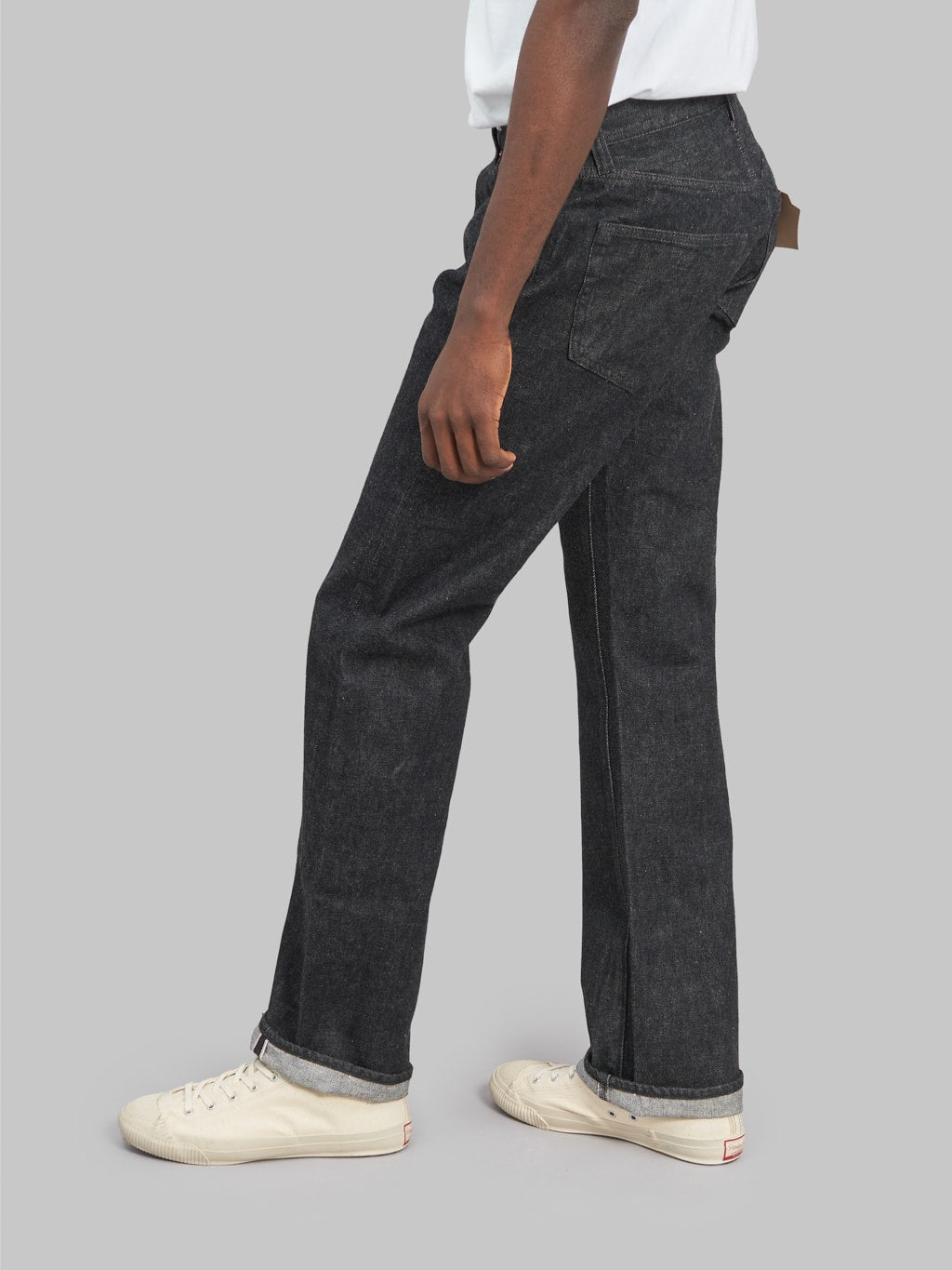 Sugar Cane "1947 Model" 14.25oz Black Denim Regular Straight Jeans