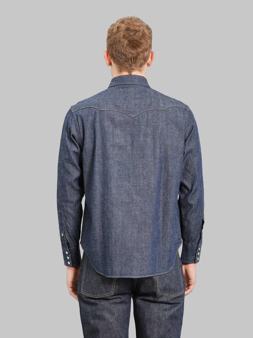 Sugar Cane 9oz Western Denim Shirt