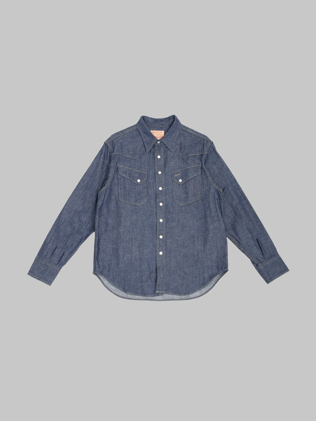 Sugar Cane 9oz Western Denim Shirt