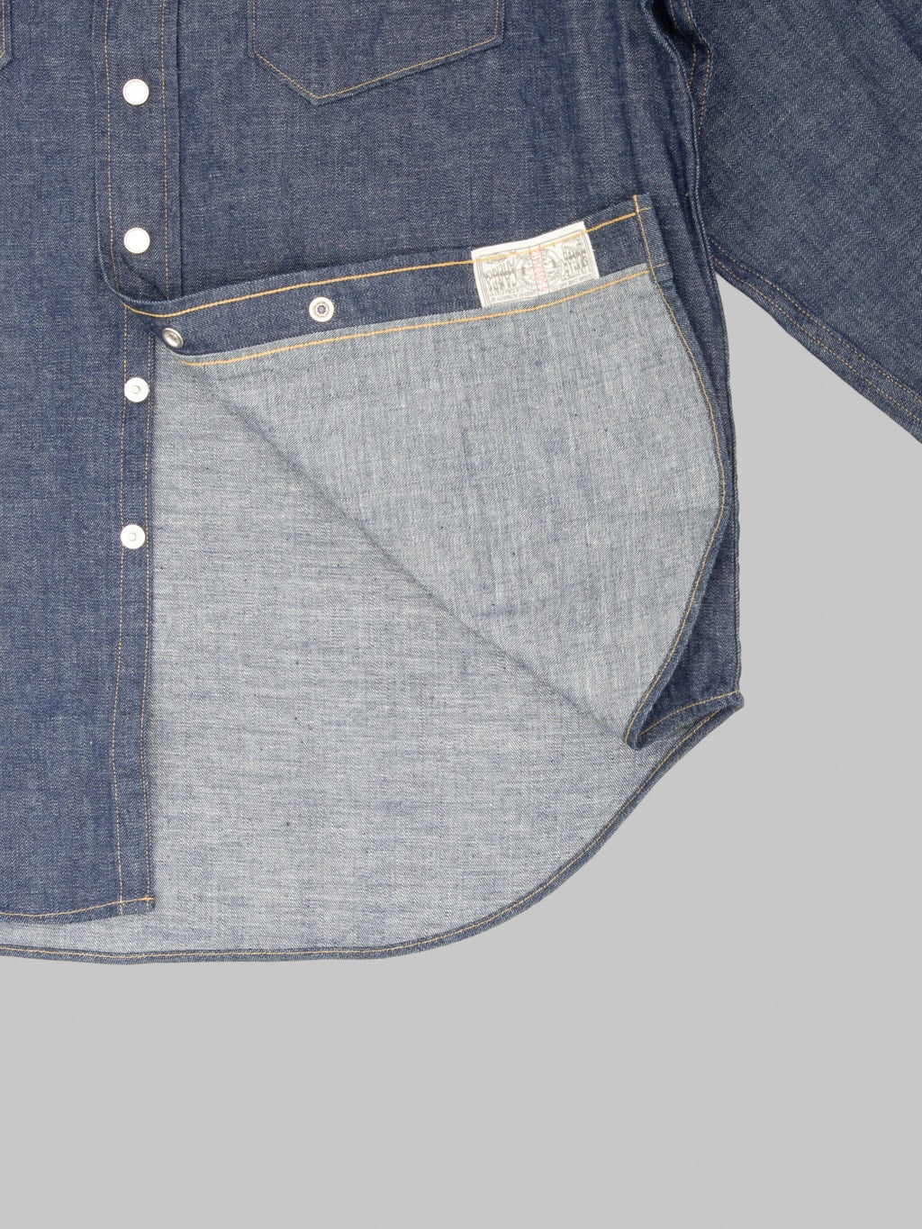 Sugar Cane 9oz Western Denim Shirt