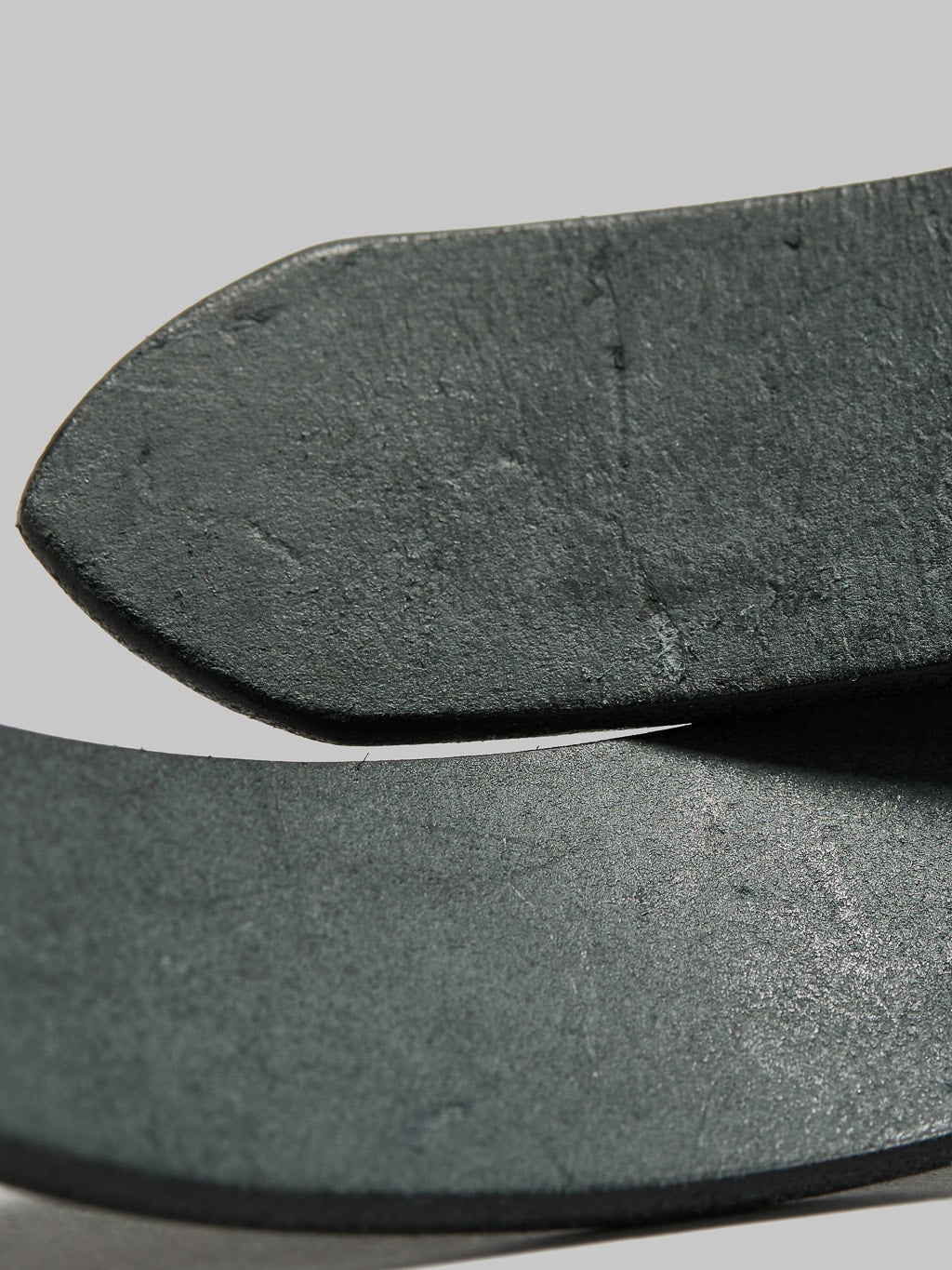 Sugar Cane leather garrison belt black fabric texture
