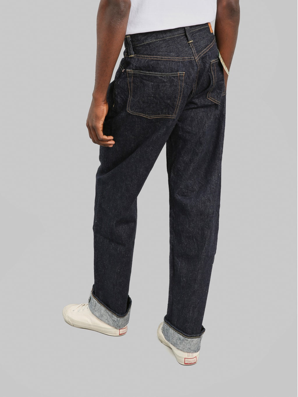 Sugar Cane "Waist Overalls 2025 Model" 13oz Wide Leg Jeans - Redcast Heritage Co.