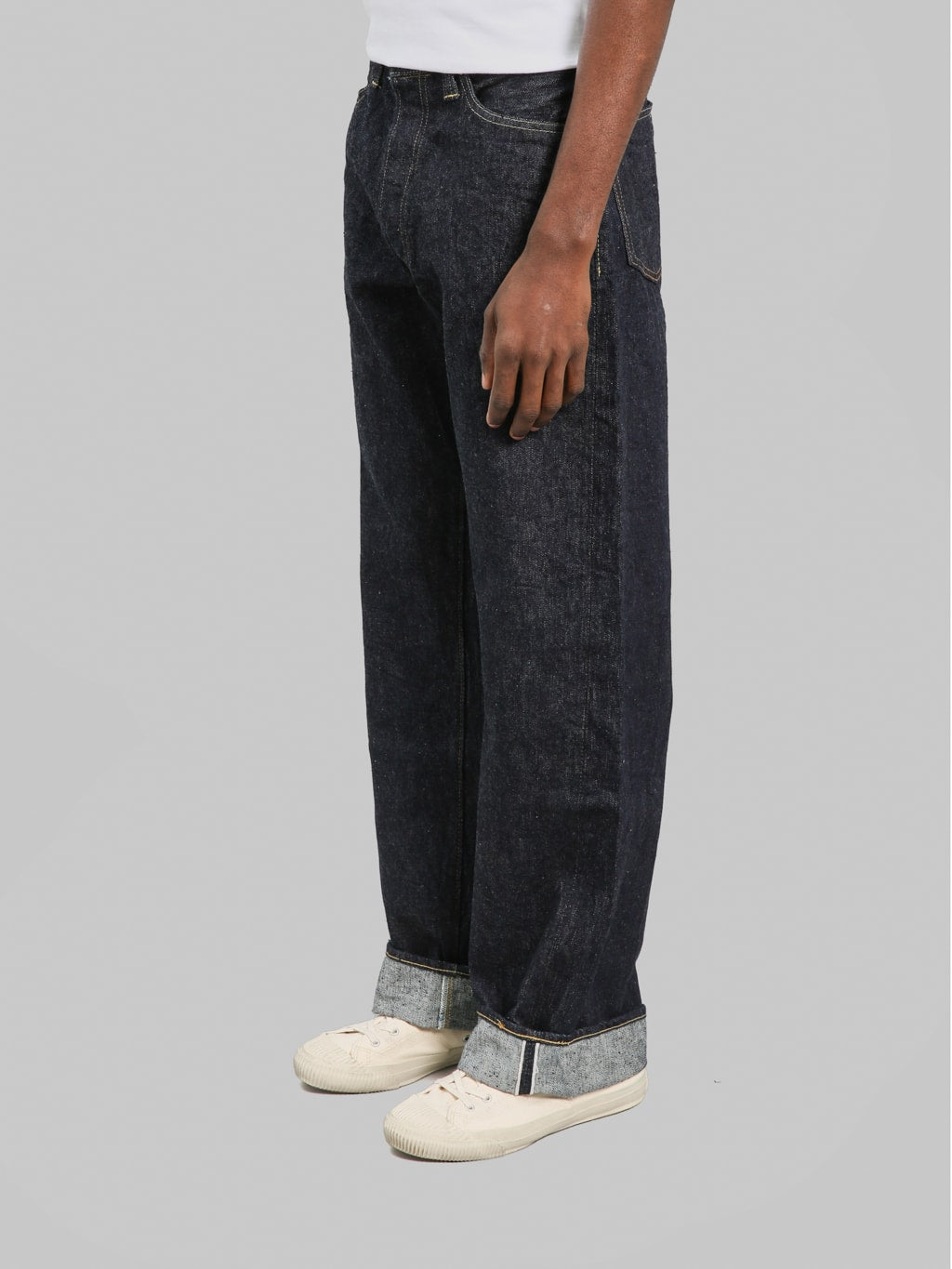 Sugar Cane "Waist Overalls 2025 Model" 13oz Wide Leg Jeans - Redcast Heritage Co.