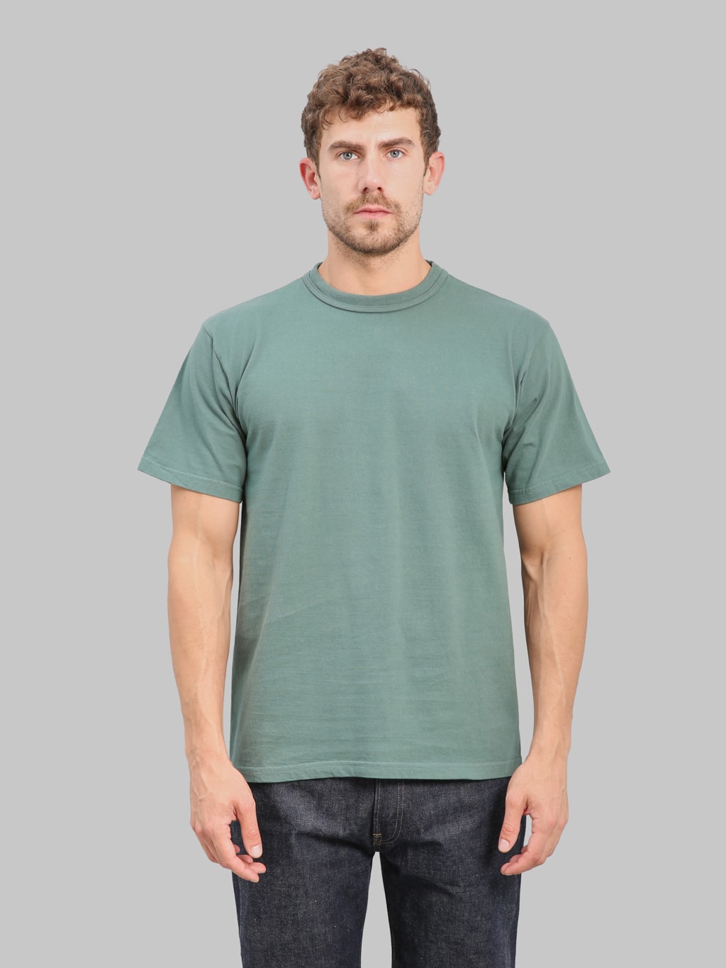 Sunray Sportswear Makaha 300gsm Japanese T-Shirt Sage Green | Japan