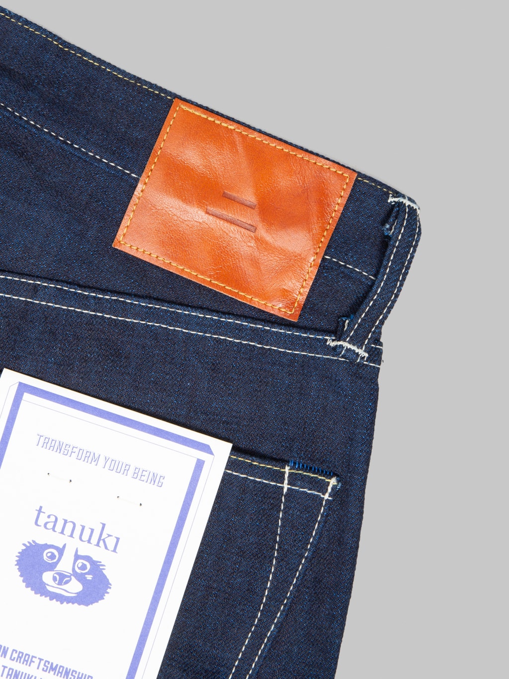 Tanuki TNK101TB "Yurai" 15.5oz Regular Straight Jeans