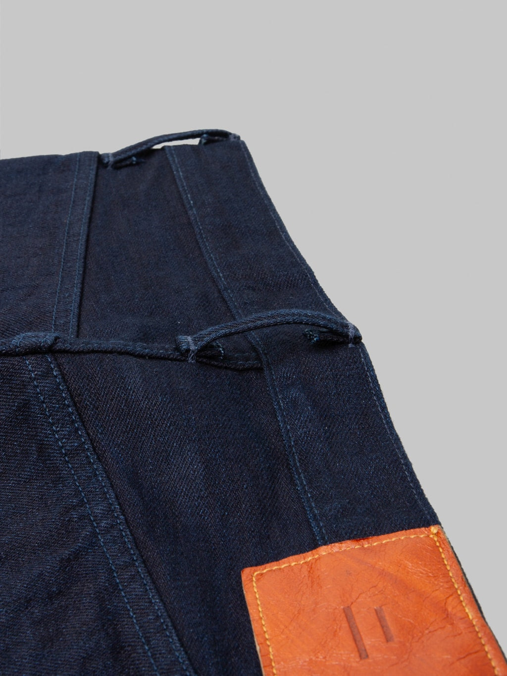 Tanuki TNK202ID "Indigo x Indigo" 15oz High Tapered Jeans