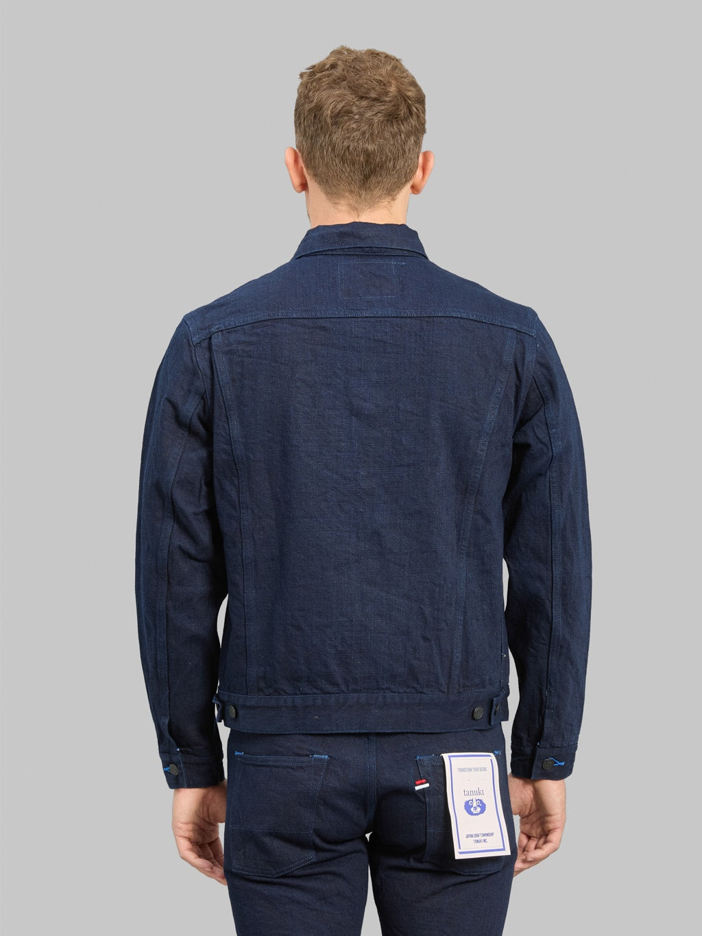 Tanuki TNK403ID "Indigo x Indigo" 15oz Type III Jacket